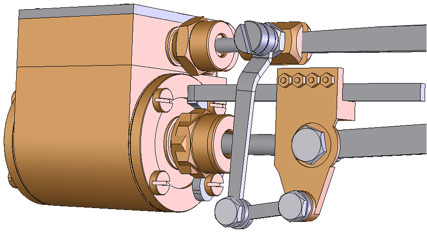 slide bar, cross head, combination lever and union link set