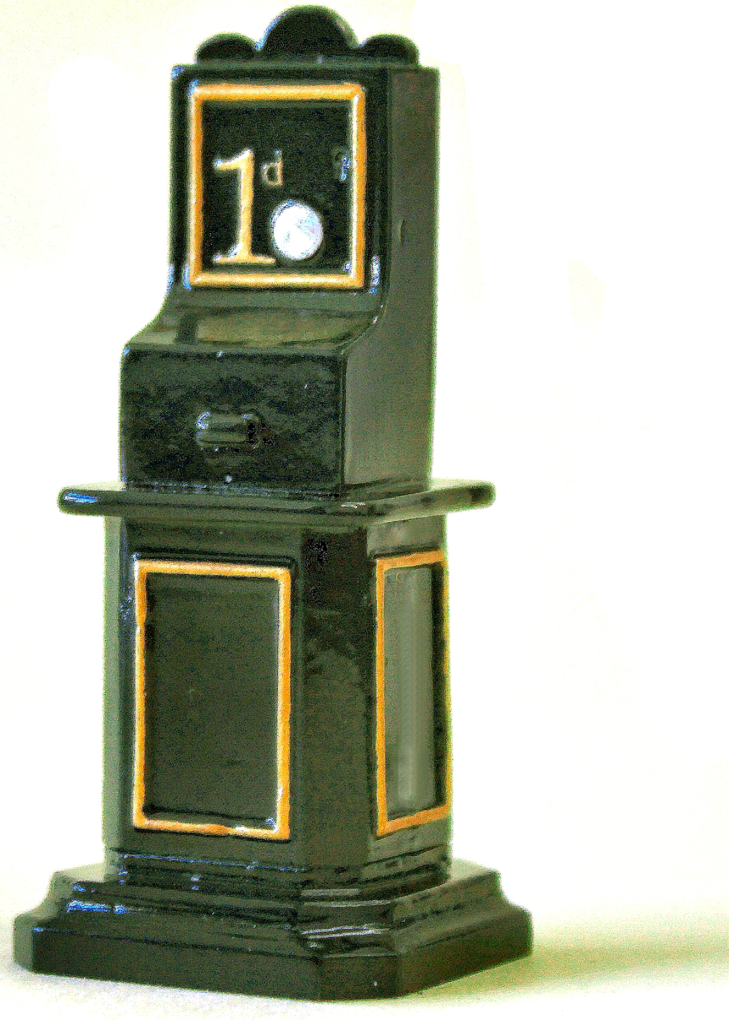 Cast ticket machine