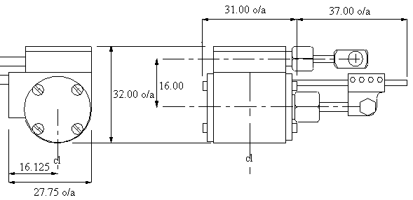 Scale Diagram of Slide Valve Cylinder